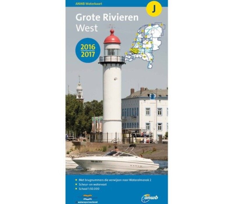 Waterkaart J Grote Rivieren West 2016-2017