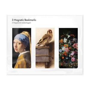 Set van 3, Magnetische boekenleggers, Mauritshuis