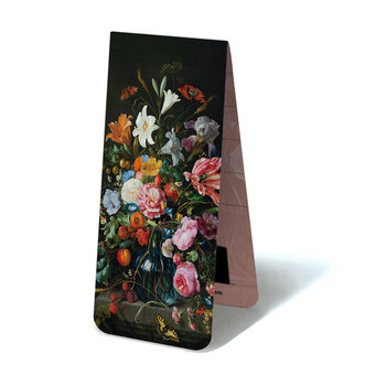 Magnetische Boekenlegger, Stilleven met bloemen, De Heem