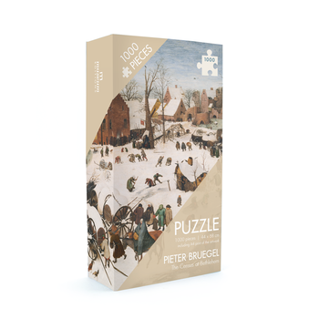 Puzzel, 1000 stukjes, P.Bruegel de Oude, Volkstelling te Bethlehem