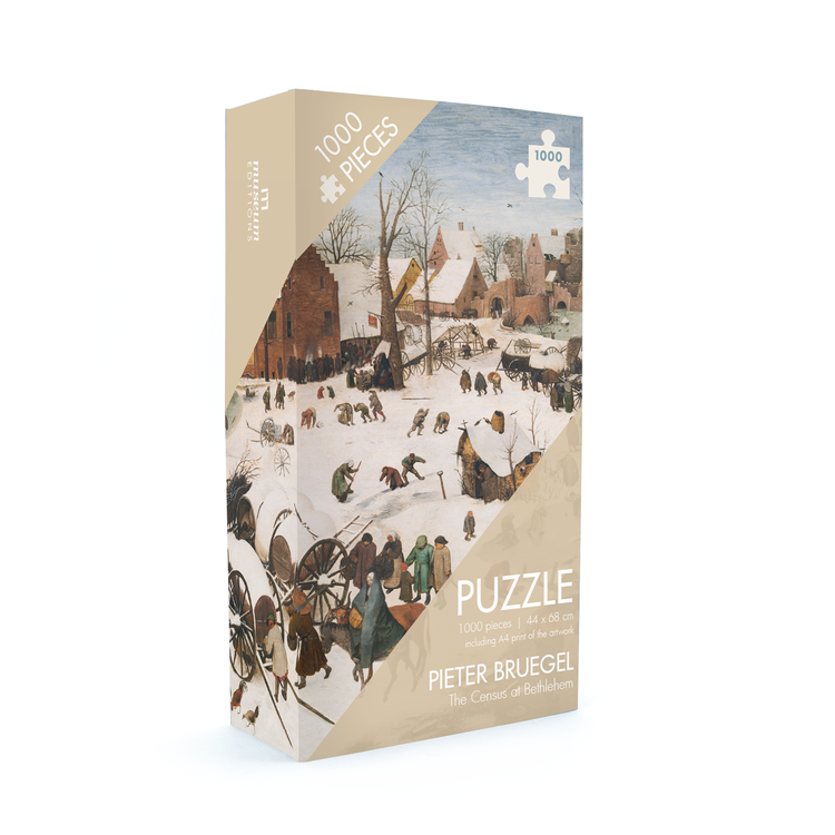 Puzzel, P.Bruegel de Oude, Volkstelling te Bethlehem