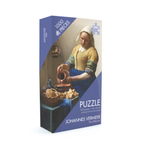 Puzzel, 1000 stukjes, Vermeer, Melkmeisje, Rijksmuseum