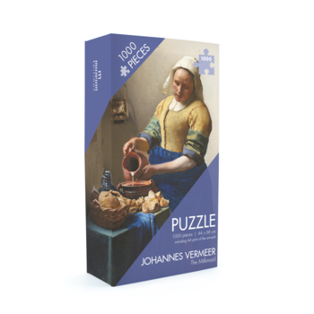 Puzzel, 1000 stukje, Vermeer, Melkmeisje, Rijksmuseum