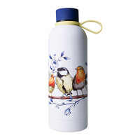 Waterfles Bosvogels - Geïsoleerd - RVS - 500 ml
