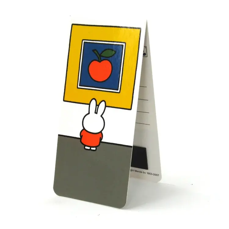 Set van 3, Magnetische boekenleggers, Nijntje in het museum