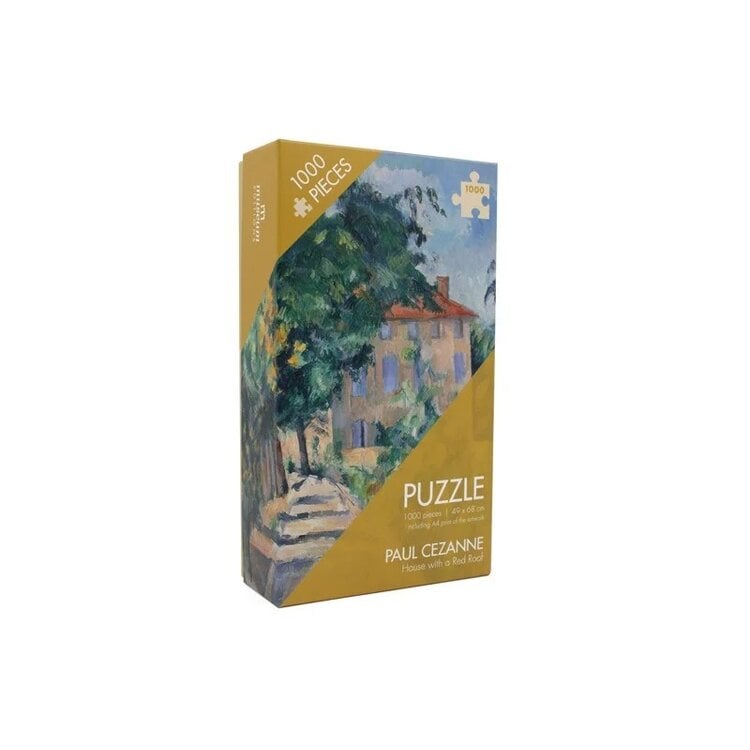 Puzzel, 1000 stukjes Paul Cézanne, Huis met een rood dak