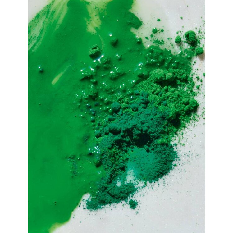 Blauw Groen - Verf, het gezicht van de kunst