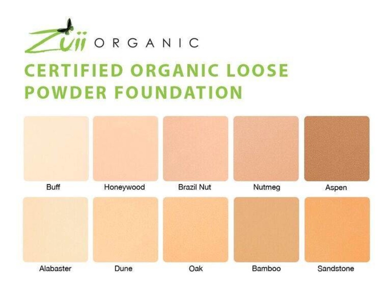Zuii Organic Loose Powder Foundation Nutmeg Zuii Organic Loose Powder Foundation Nutmeg