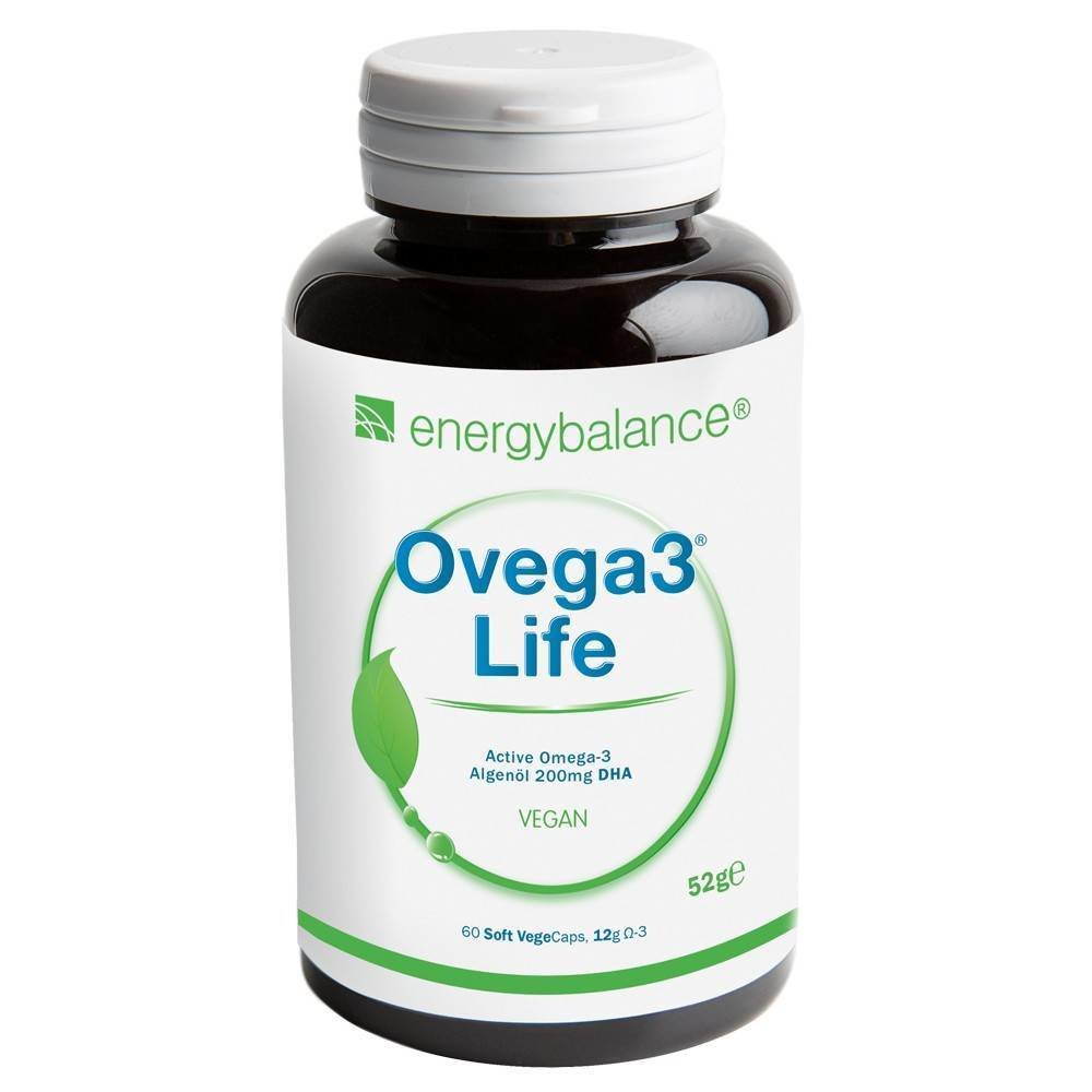 Ovega3 Life Algae Oil Vegacaps 200mg Ovega3 Life Algae Oil Vegacaps 200mg