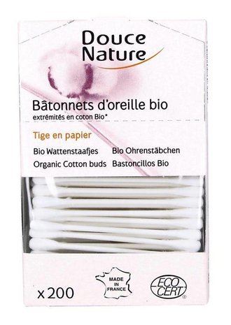 Bio-Baumwolle Wattestäbchen Bio-Baumwolle Wattestäbchen