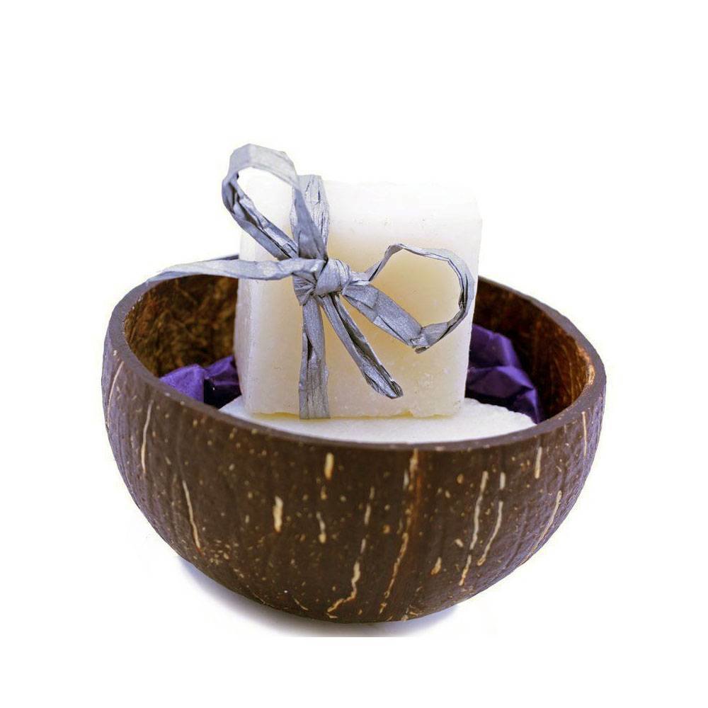 Oh Lou Lou! Coco Soap in Coco Bowl Ylang Ylang Oh Lou Lou! Coco Soap in Coco Bowl Ylang Ylang