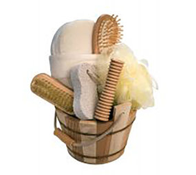 Croll & Denecke Wellnes set im Bambus-Eimer Croll & Denecke Wellnes set im Bambus-Eimer