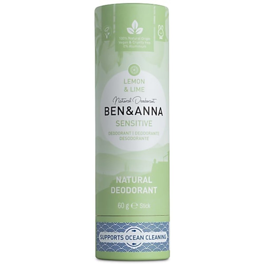 Ben & Anna Eco Deo Stick Sensitive Lemon & Lime Ben & Anna Eco Deo Stick Sensitive Lemon & Lime