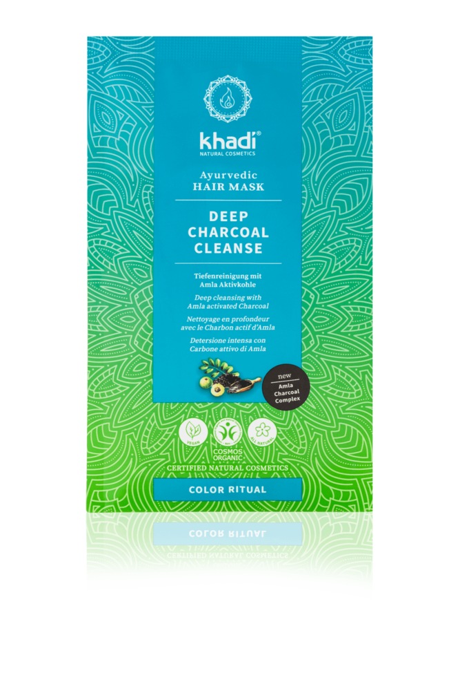 Khadi Amla Aktivkohle Haar Maske Khadi Amla Aktivkohle Haar Maske