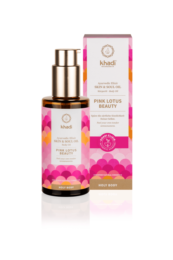 Khadi Pink Lotus Beauty Haut Öl Khadi Pink Lotus Beauty Haut Öl