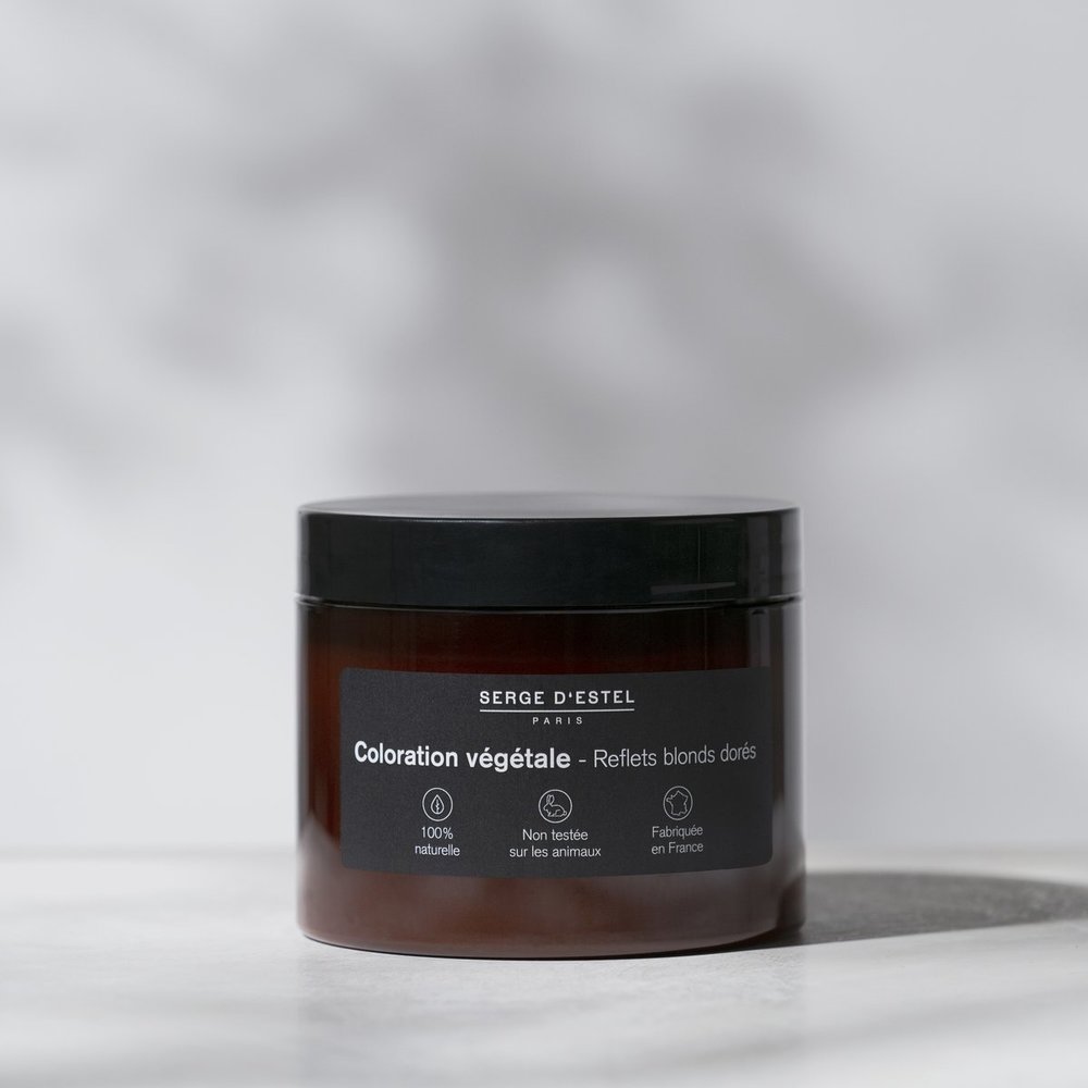 Serge d'Estel Paris Plant-based hair colour Goldblond Reflections Serge d'Estel Paris Plant-based hair colour Goldblond Reflections