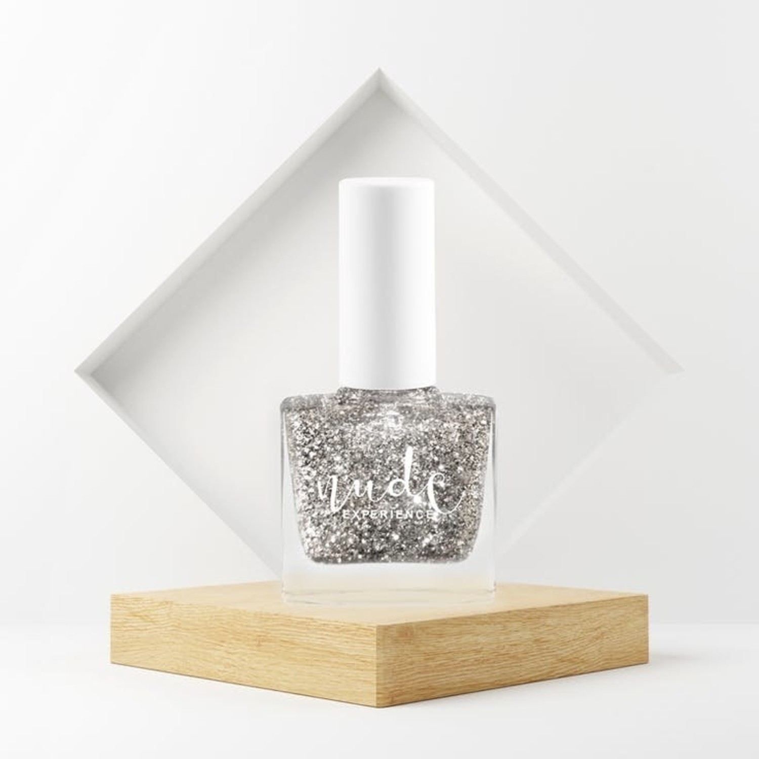 6-Free Silber Glitter Nagellack - GreenBeautyShop | Nagellacke