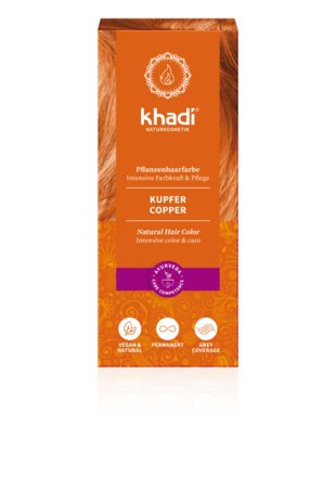 Khadi Henna hair dye copper Khadi Henna hair dye copper