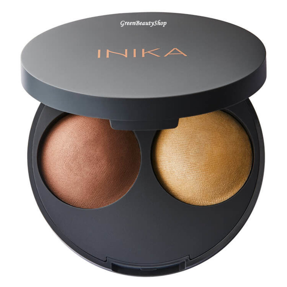 Inika Organic Duo de contour minéral cuit Teak Inika Organic Duo de contour minéral cuit Teak