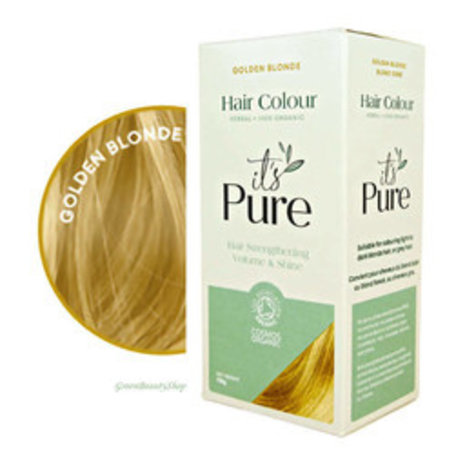 It's Pure Organics Henna Haarfarbe Goldblond It's Pure Organics Henna Haarfarbe Goldblond