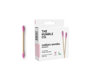 Humble Brush Cotons-tiges en bambou roses Humble Brush Cotons-tiges en bambou roses