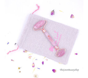 Oh Lou Lou! Rose Quartz Face Roller Oh Lou Lou! Rose Quartz Face Roller