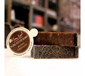 Oh Lou Lou! Savon à l'huile de coco Chocolat belge
