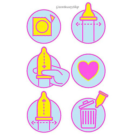 Fair Squared Eco Condoms Love*r Mix