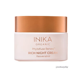 Inika Organic Phytofuse Renew™ Crème de nuit riche Inika Organic Phytofuse Renew™ Crème de nuit riche