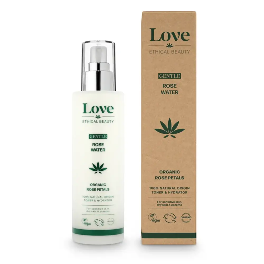 Love Ethical Beauty Natural Gentle Roses Facial water Love Ethical Beauty Natural Gentle Roses Facial water