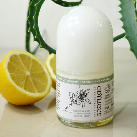 Odylique Déodorant au citron et à l'aloès Odylique Déodorant au citron et à l'aloès