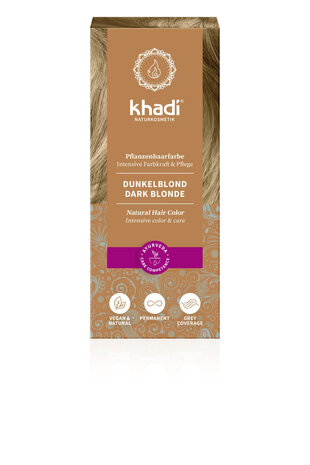 Khadi Natural Henna Hair Dye Dark Blonde Khadi Natural Henna Hair Dye Dark Blonde