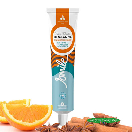 Ben & Anna Dentifrice Cannelle Orange + fluor Ben & Anna Dentifrice Cannelle Orange + fluor