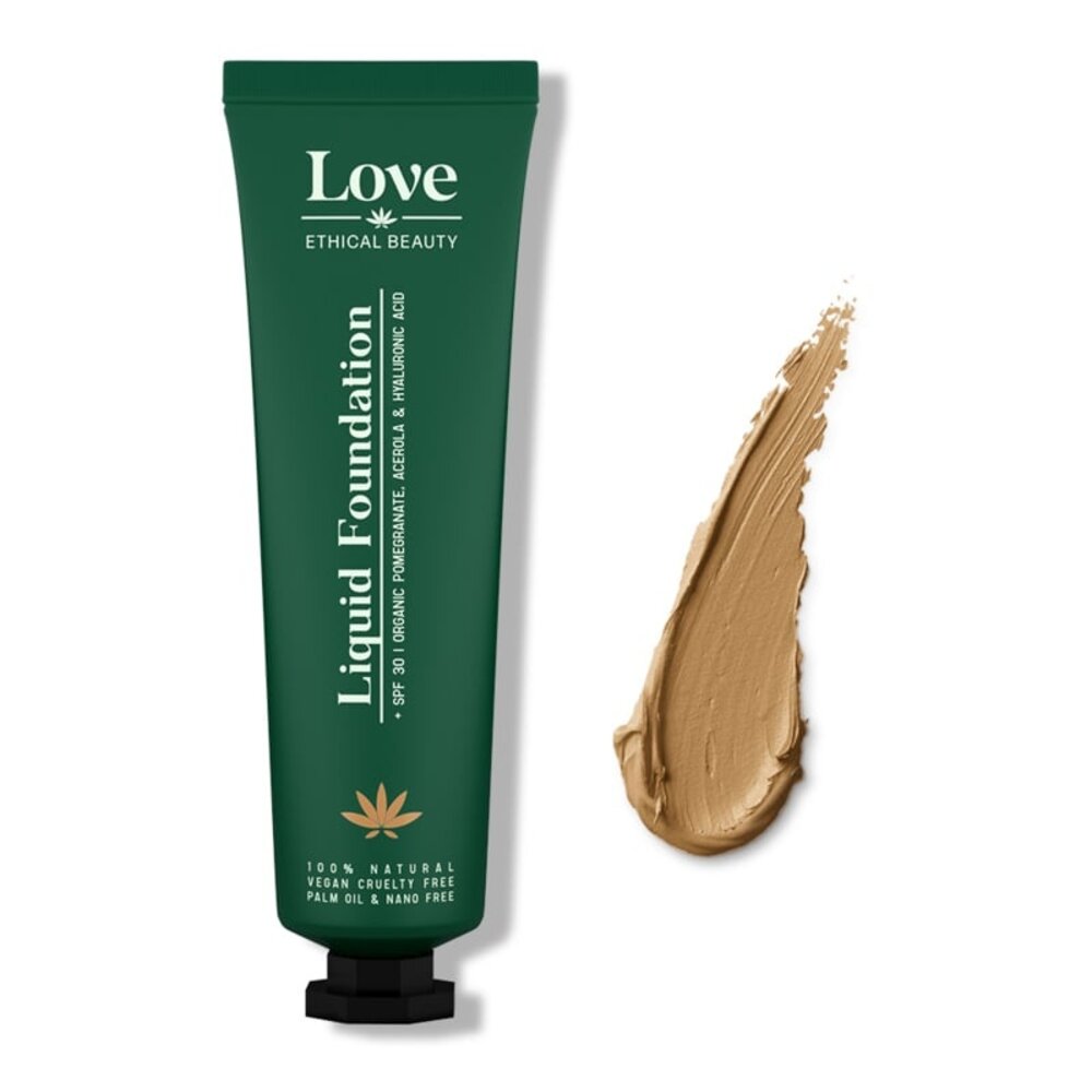 Love Ethical Beauty Flüssige Foundation Beige