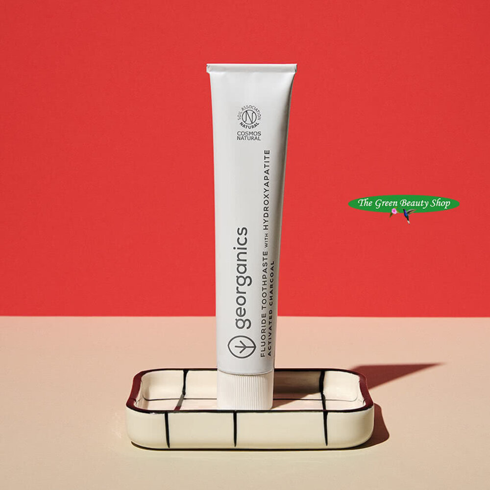 Georganics Natural Fluoride Toothpaste with Activated Charcoal Georganics Natural Fluoride Toothpaste with Activated Charcoal