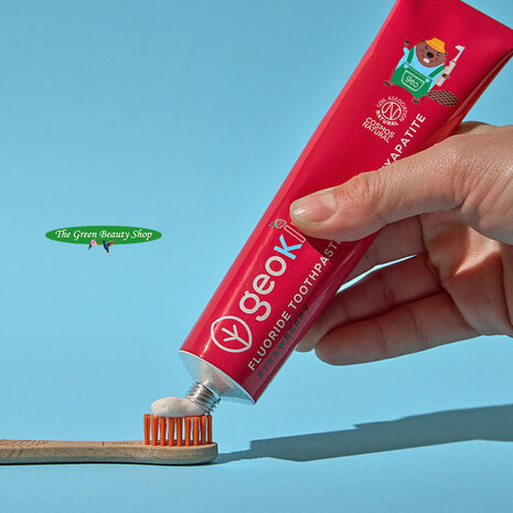 Georganics Dentifrice pour enfants au goût fraise et au fluor Georganics Dentifrice pour enfants au goût fraise et au fluor