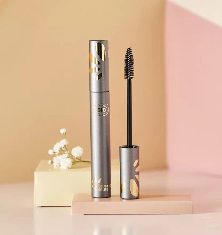Fleurance Nature Schwarze natürliche Mascara – Restrukturierend