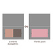Fleurance Nature Palettes de maquillage rechargeables - Vides