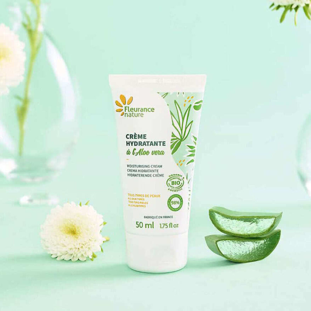 Fleurance Nature Moisturising Face Cream Aloe Vera