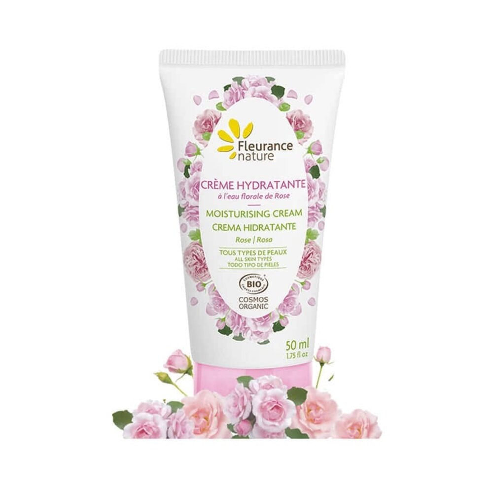 Fleurance Nature Crème hydratante pour le visage à la rose