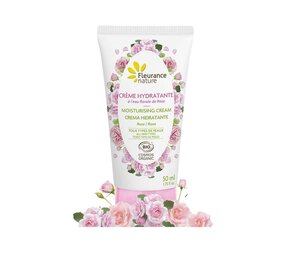 Fleurance Nature Crème hydratante pour le visage à la rose