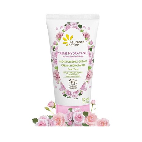 Fleurance Nature Crème hydratante pour le visage à la rose