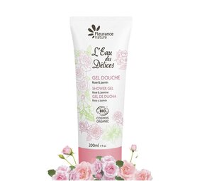 Fleurance Nature Shower gel l'Eau des Délices Rose & Jasmine