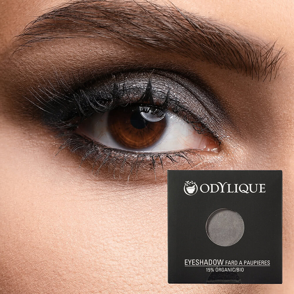 Odylique Dark grey mineral eyeshadow Slate Odylique Dark grey mineral eyeshadow Slate