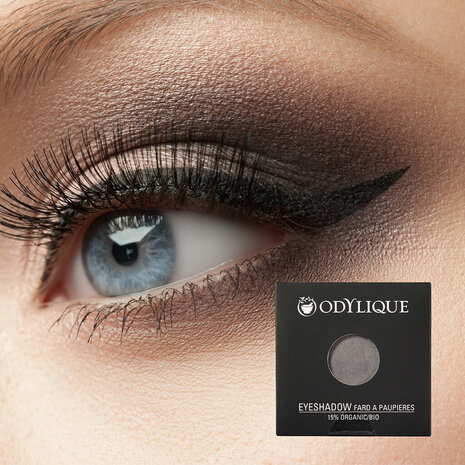 Odylique Dark grey mineral eyeshadow Slate Odylique Dark grey mineral eyeshadow Slate