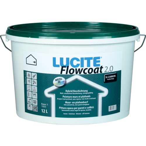 Lucite Flowcoat 2.0 BEST REINIGBARE VERF 