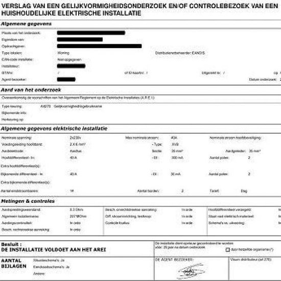 Elektrische keuring - Periodieke controle