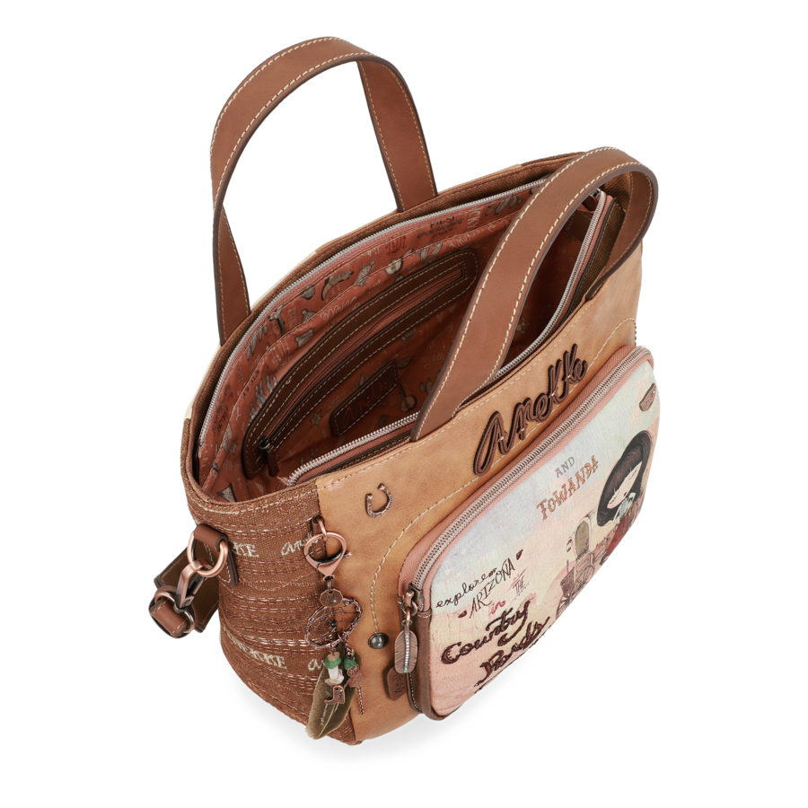 Braune Handtasche *Arizona Collection*-7