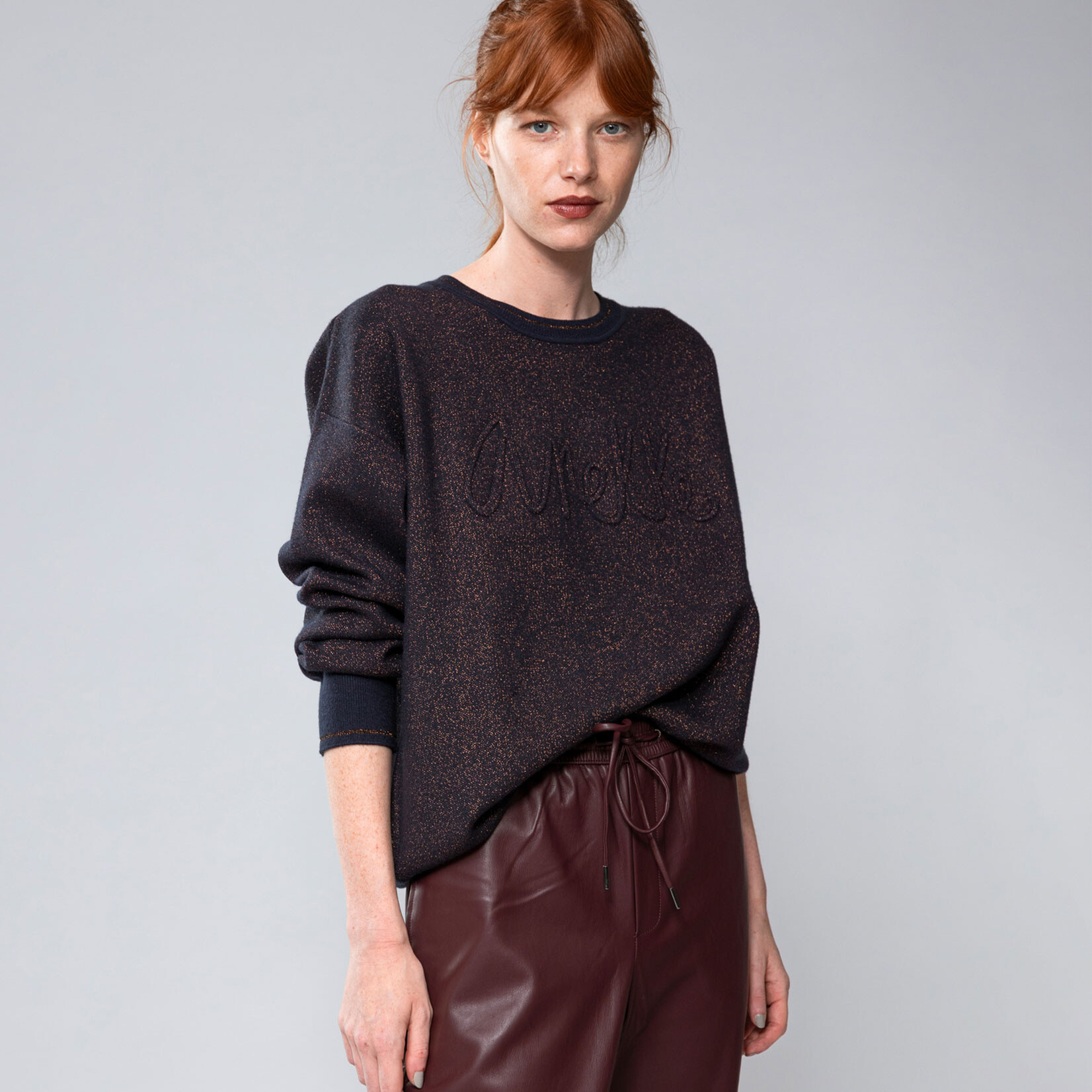 Anekke Sweater Contemporay L/XL - Kupferfarbig