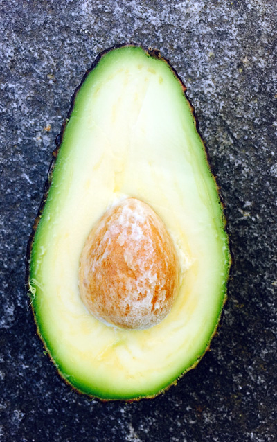 Halbe Avocado